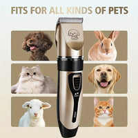 Cordless Pet Hair Trimmer for Dogs Cats