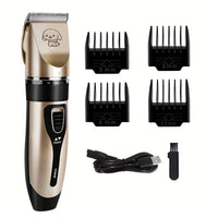Cordless Pet Hair Trimmer for Dogs Cats