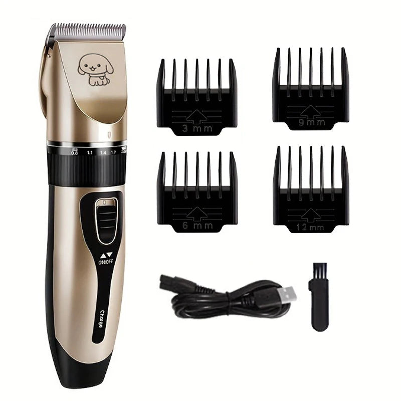 Cordless Pet Hair Trimmer for Dogs Cats